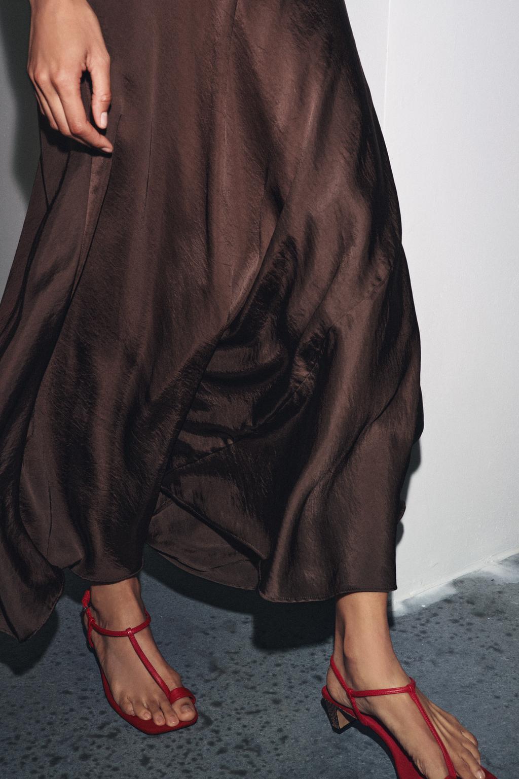ROBE LONGUE SATINÉE ZW COLLECTION