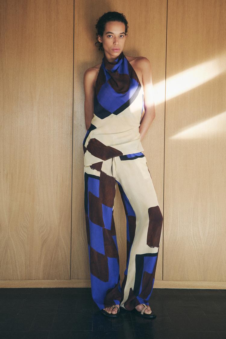 PANTALON IMPRIMÉ COLLECTION ZW