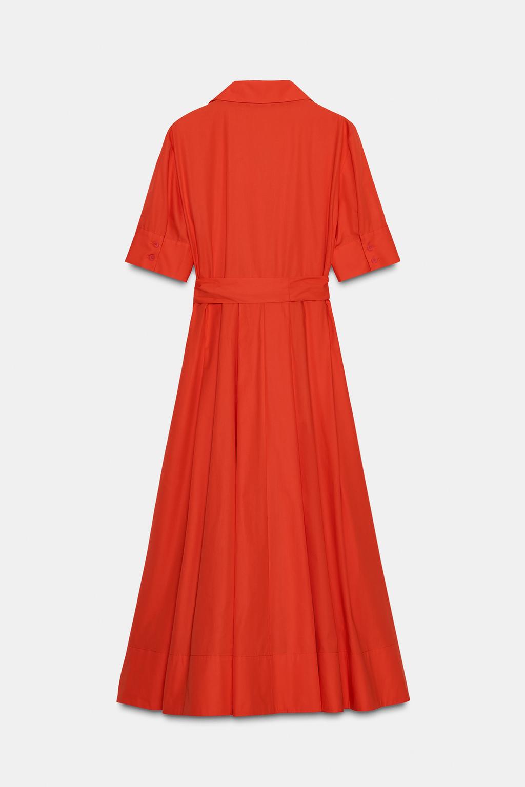 ZW COLLECTION POPLIN DRESS