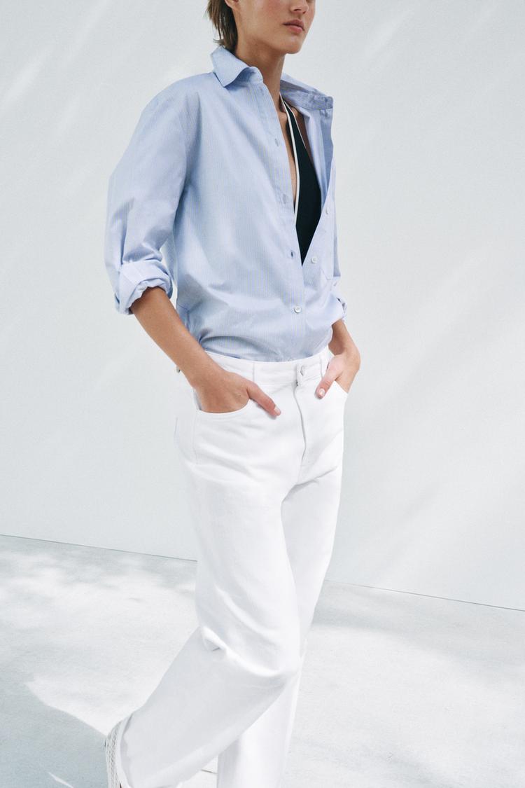 CHEMISE OVERSIZE À RAYURES ZW COLLECTION