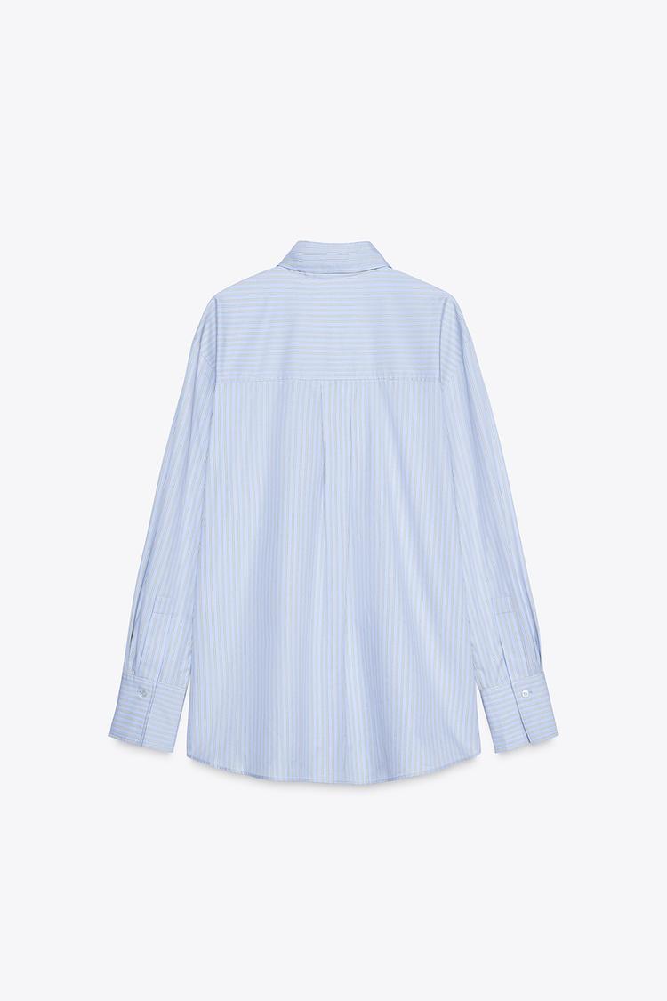 CHEMISE OVERSIZE À RAYURES ZW COLLECTION
