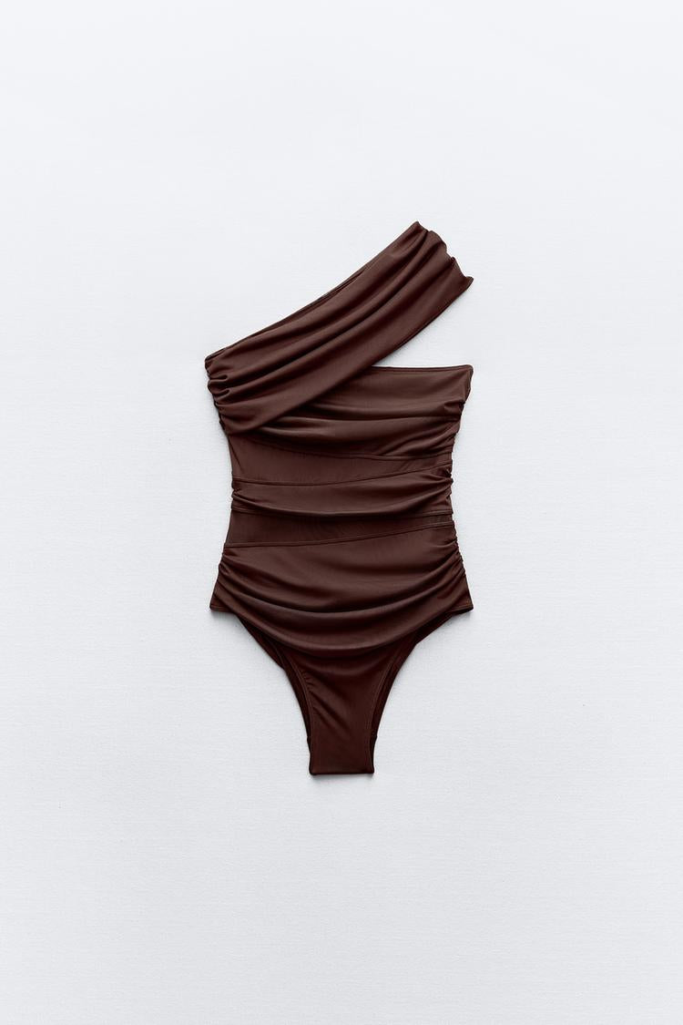 MAILLOT DE BAIN EN TULLE AJOURÉ