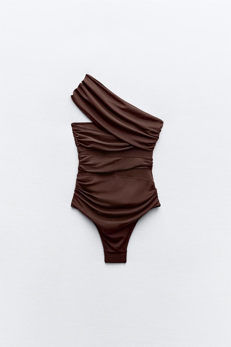 MAILLOT DE BAIN EN TULLE AJOURÉ