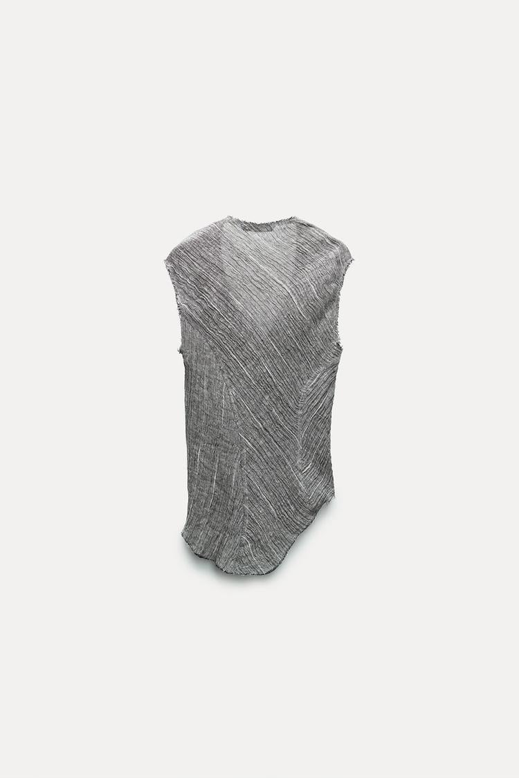 HAUT ASYMÉTRIQUE 💯% LIN COLLECTION ZW