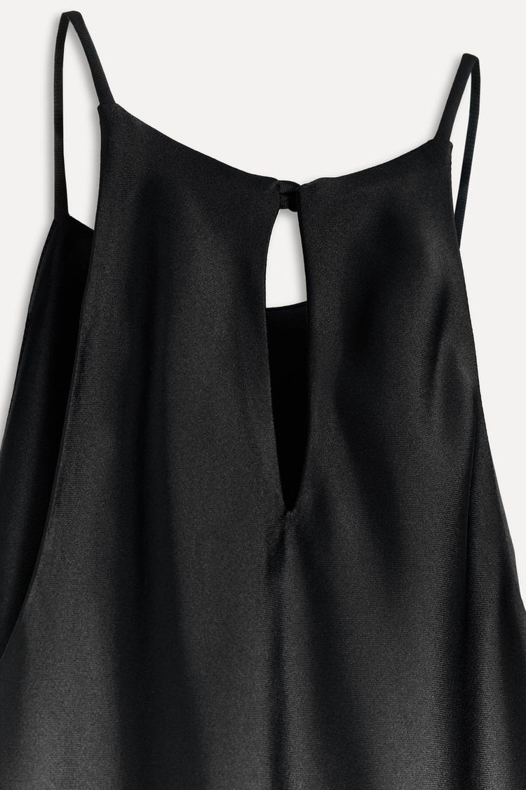 ROBE MI-LONGUE SATINÉE 50E ANNIVERSAIRE