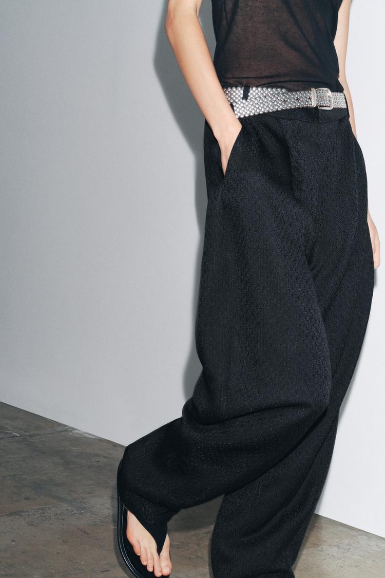 PANTALON À PINCES JACQUARD ZW COLLECTION