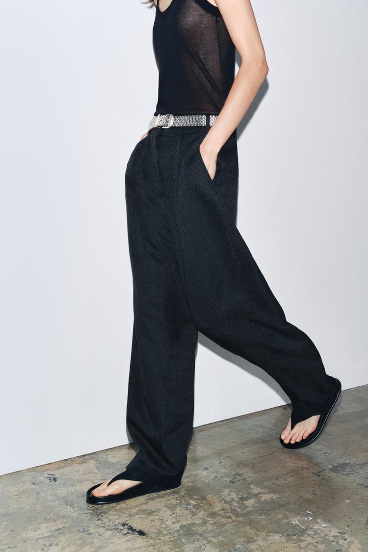 PANTALON À PINCES JACQUARD ZW COLLECTION
