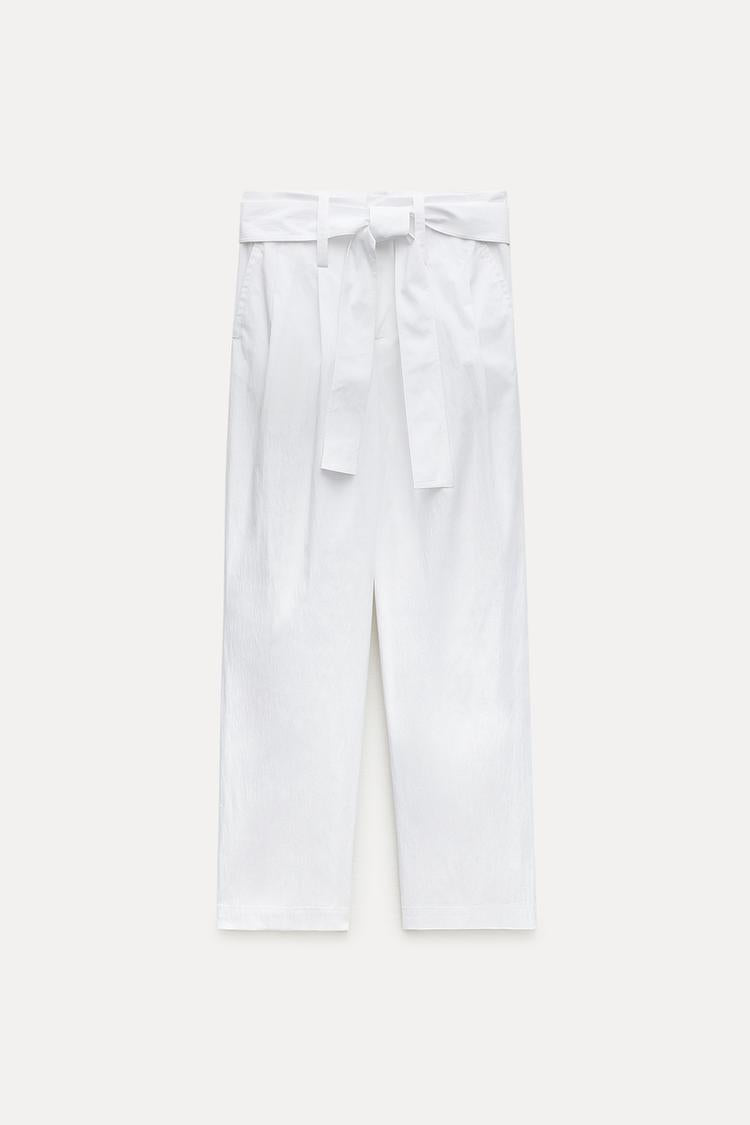 PANTALON AVEC CEINTURE ZW COLLECTION