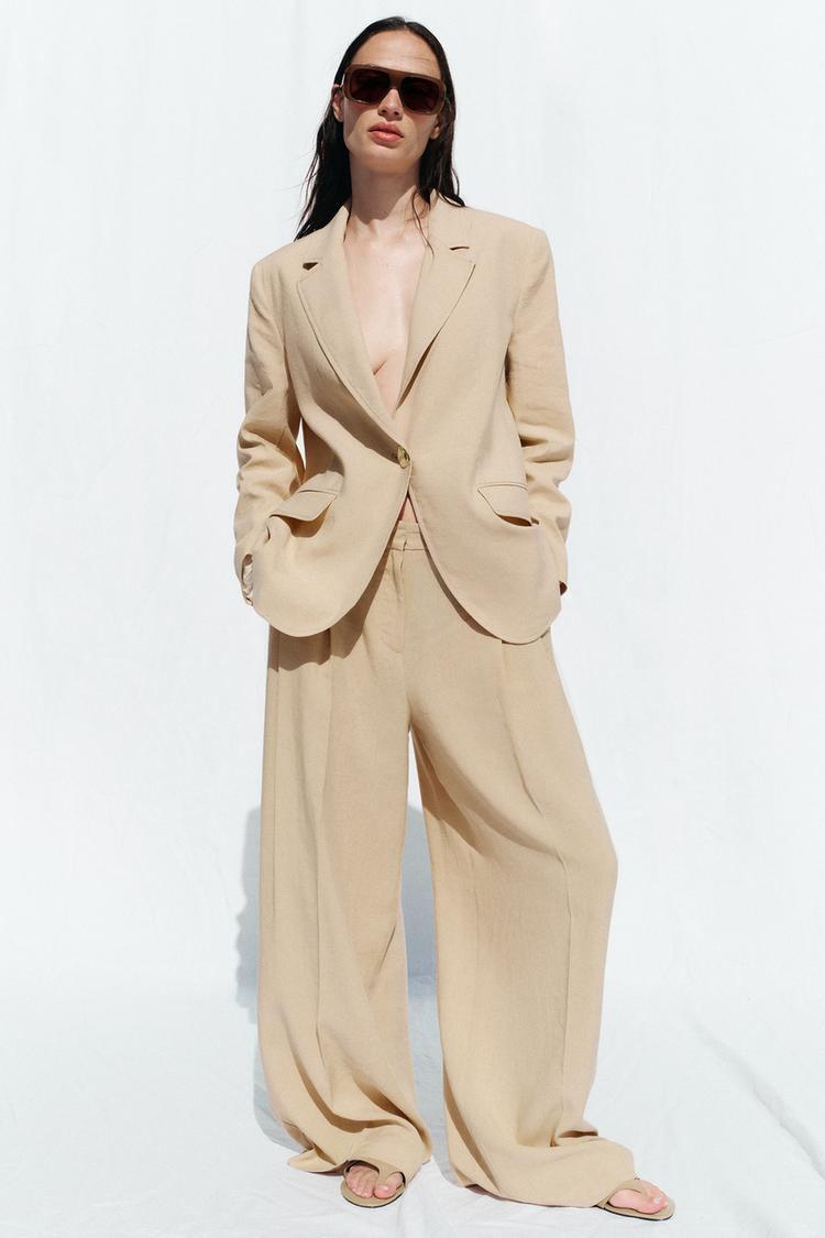 BLAZER AVEC LIN UN BOUTON