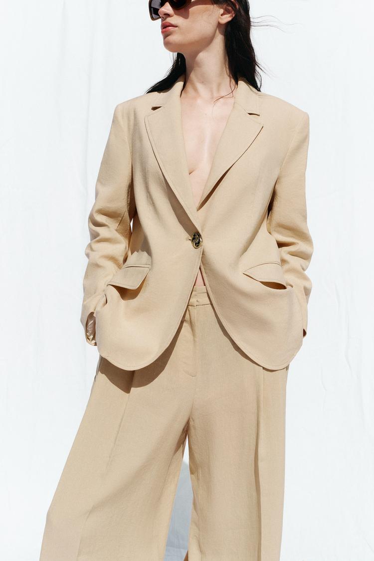 BLAZER AVEC LIN UN BOUTON
