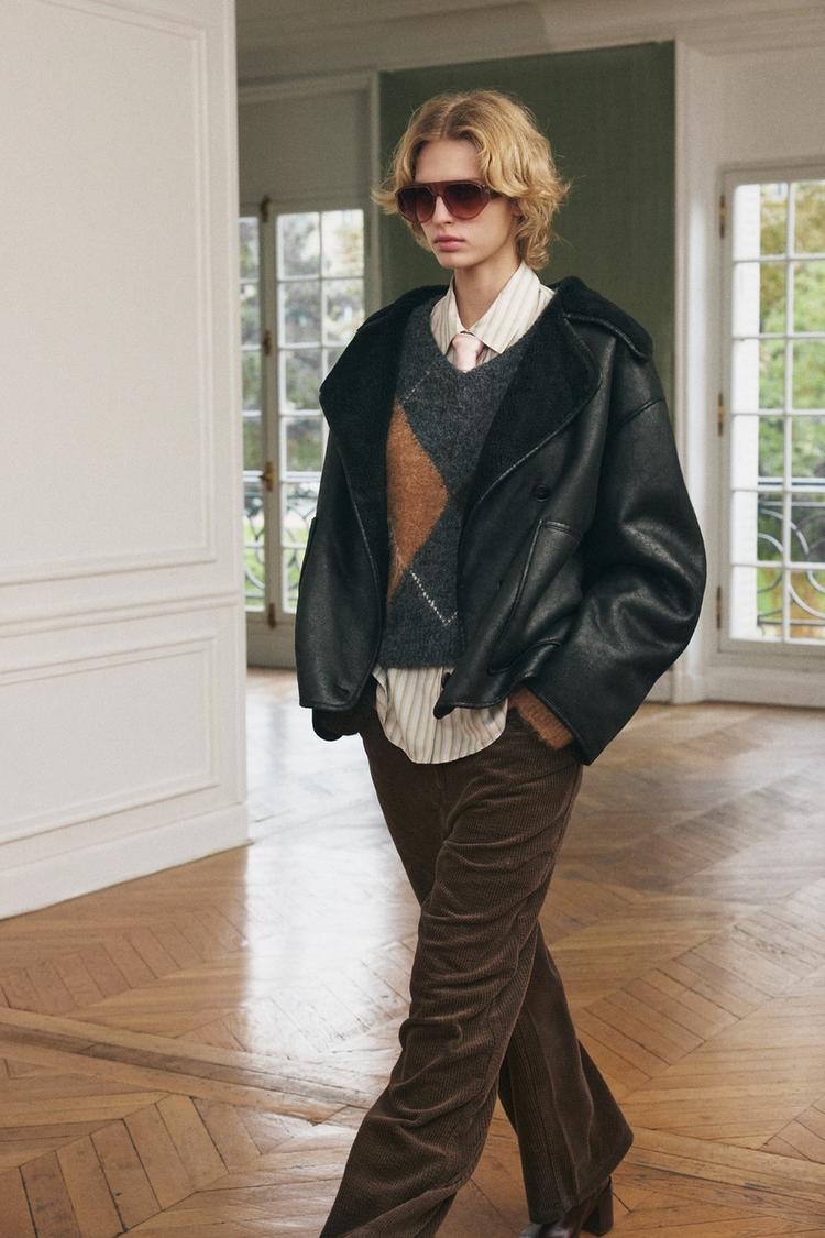 CHEMISE À RAYURES AVEC POCHE ZW COLLECTION
