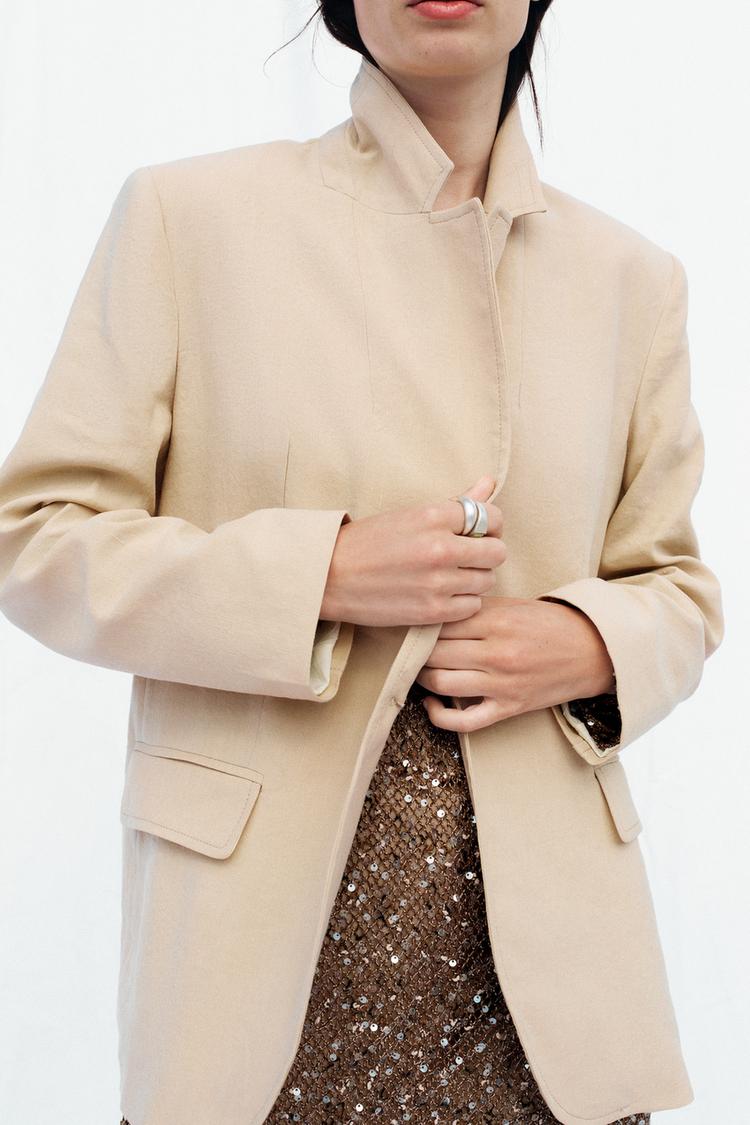 BLAZER AVEC LIN UN BOUTON