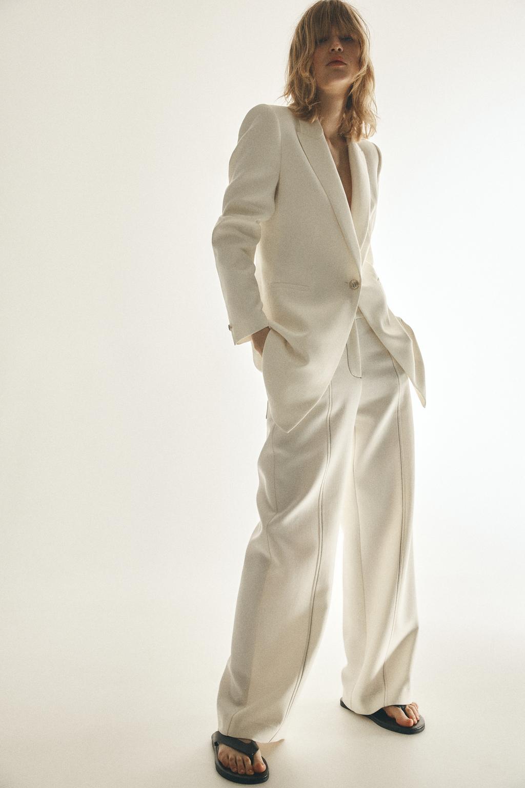 BLAZER LONG À ÉPAULETTES