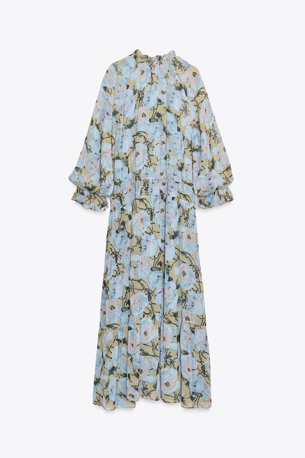 ROBE LONGUE À IMPRIMÉ FLORAL