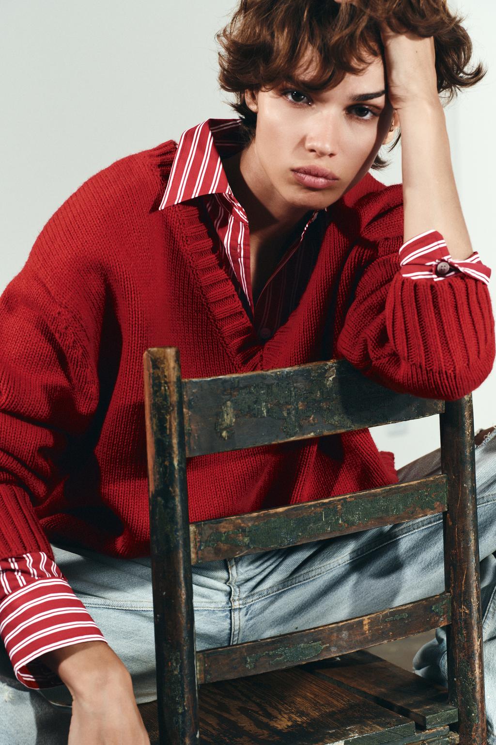 CHEMISE OVERSIZE EN POPELINE RAYÉE