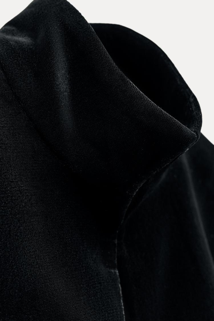 CAPE EN VELOURS COLLECTION ZW