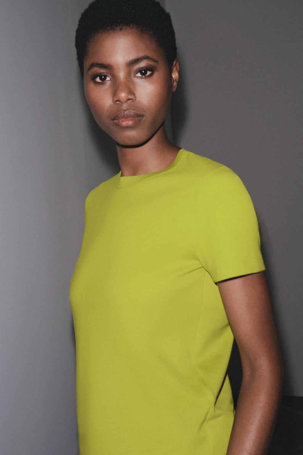 T-SHIRT INTERLOCK À MANCHES COURTES