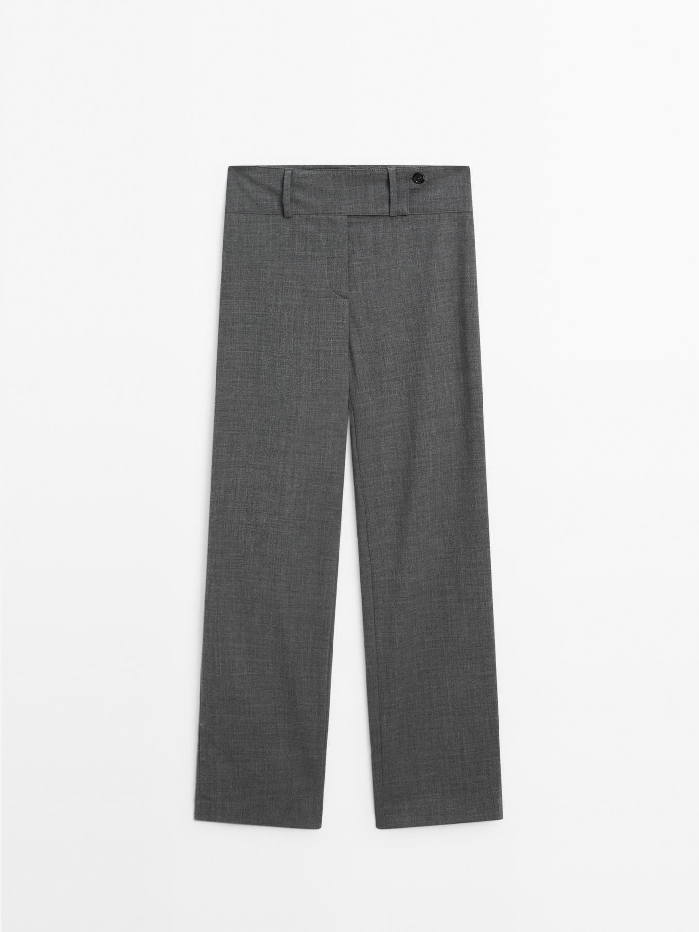 PANTALON STRAIGHT TAILLE LARGE