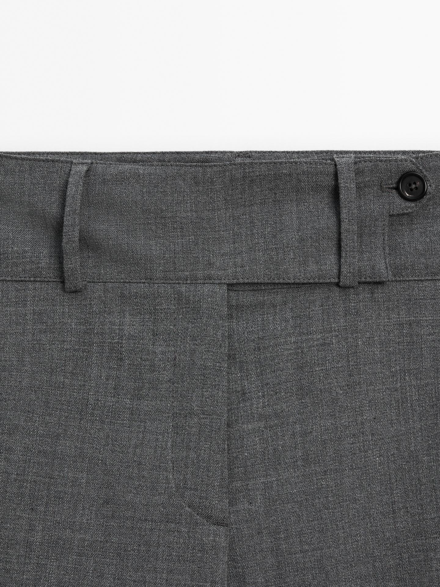 PANTALON STRAIGHT TAILLE LARGE