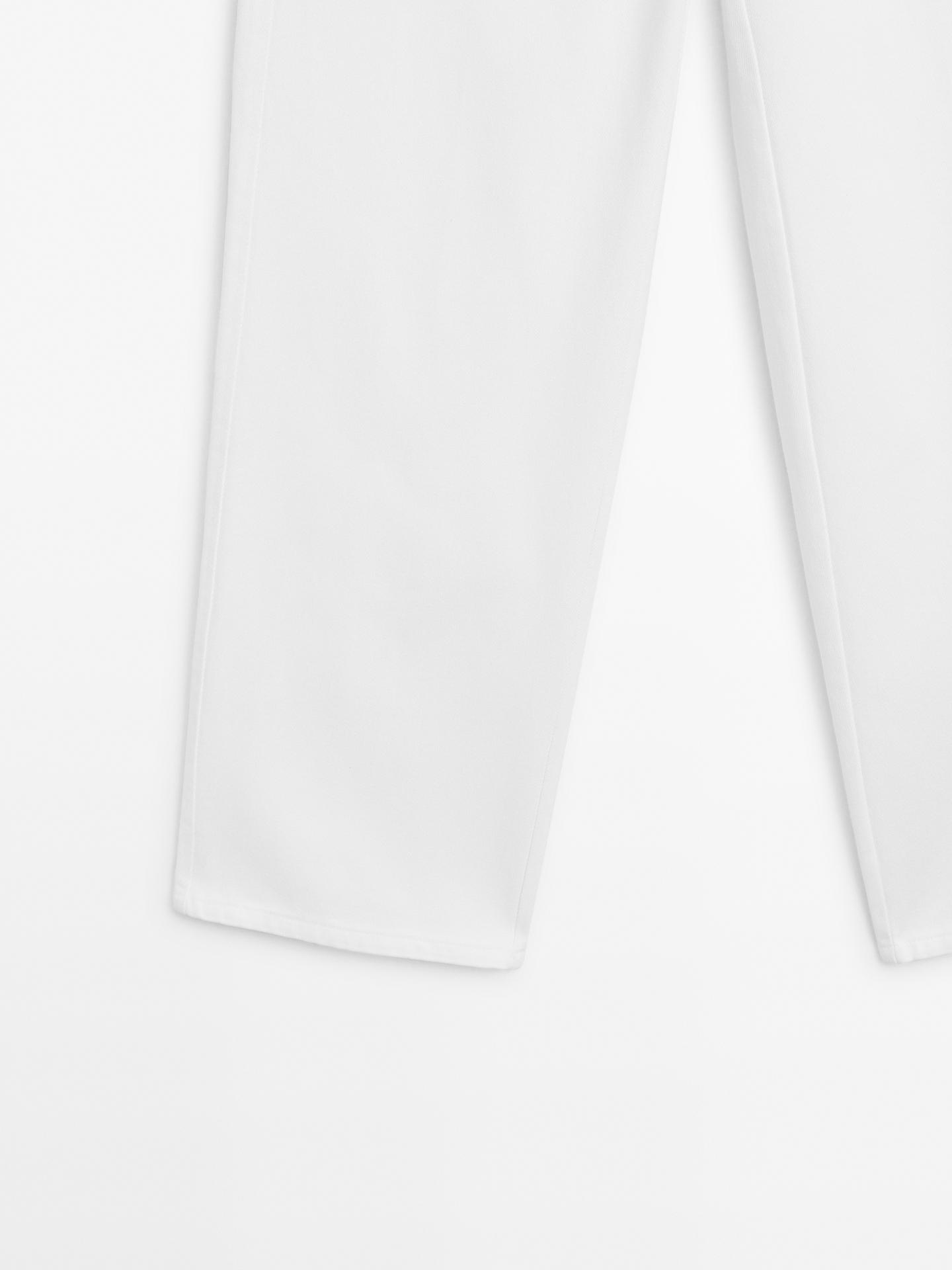 MASSIMO DUTTI PANTALON LARGE SANS TAILLE EN COTON