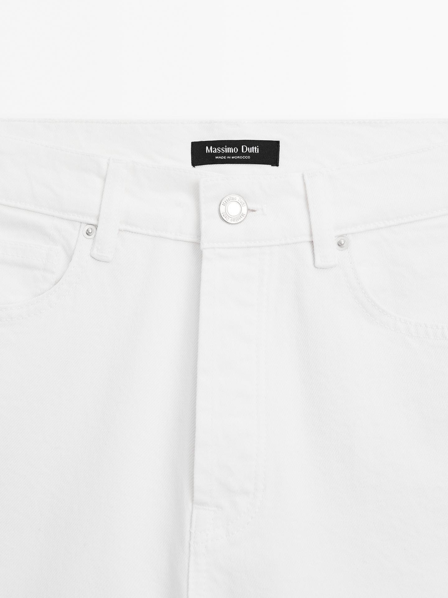MASSIMO DUTTI JEAN STRAIGHT MID-RISE