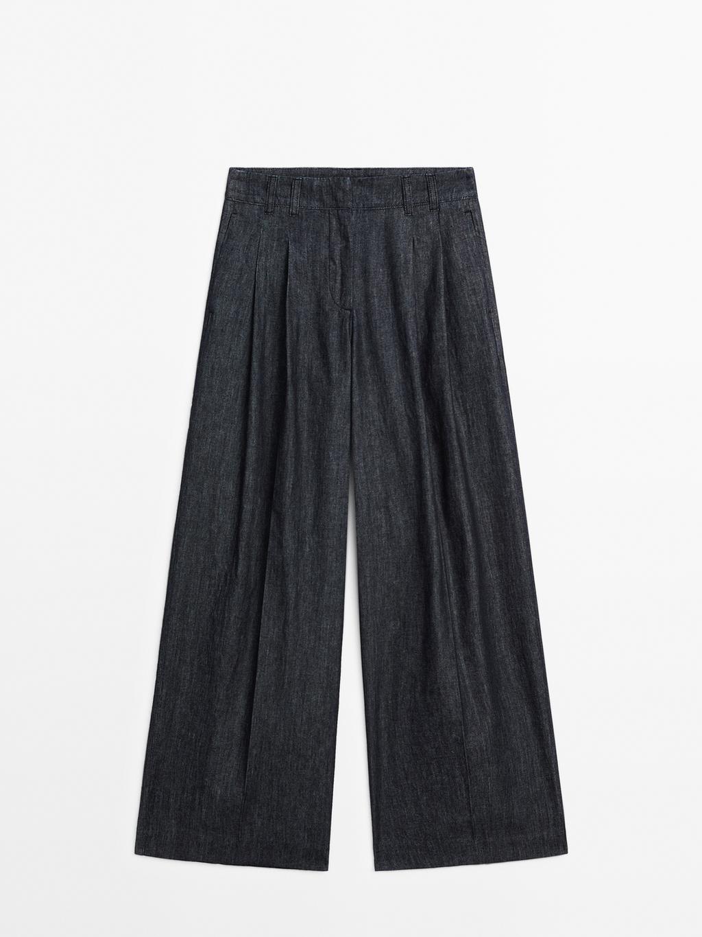 JEAN TAILLE HAUTE LARGE ET LÉGER