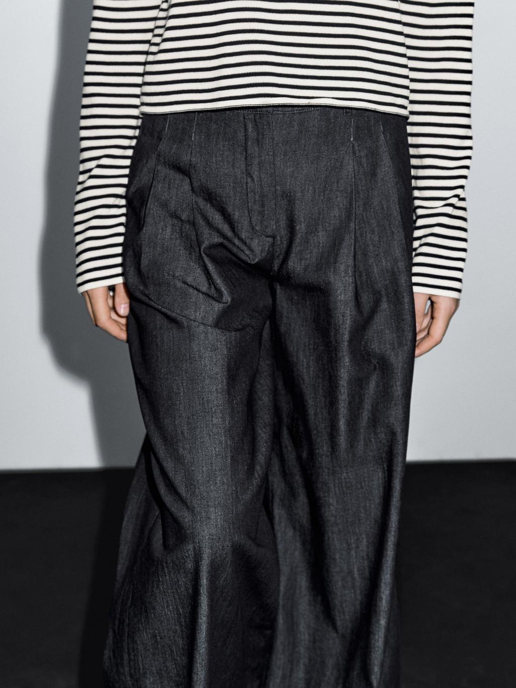 JEAN TAILLE HAUTE LARGE ET LÉGER