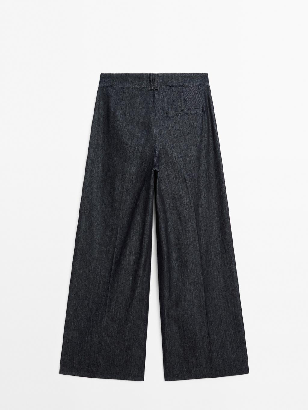 JEAN TAILLE HAUTE LARGE ET LÉGER