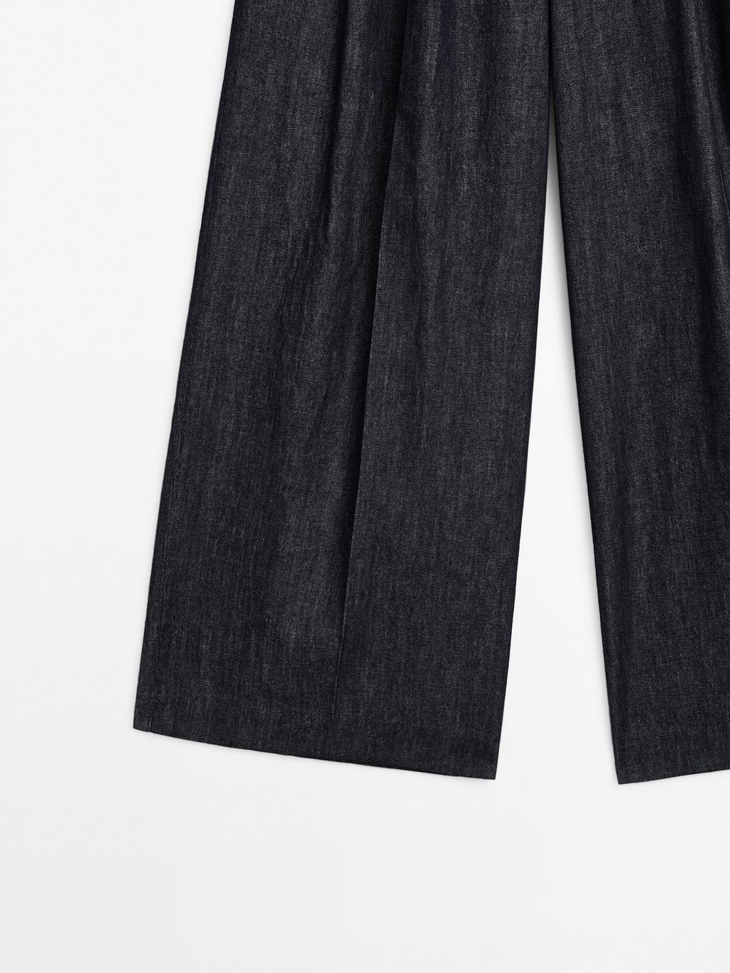 JEAN TAILLE HAUTE LARGE ET LÉGER