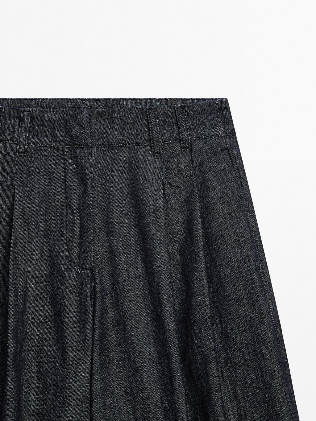 JEAN TAILLE HAUTE LARGE ET LÉGER