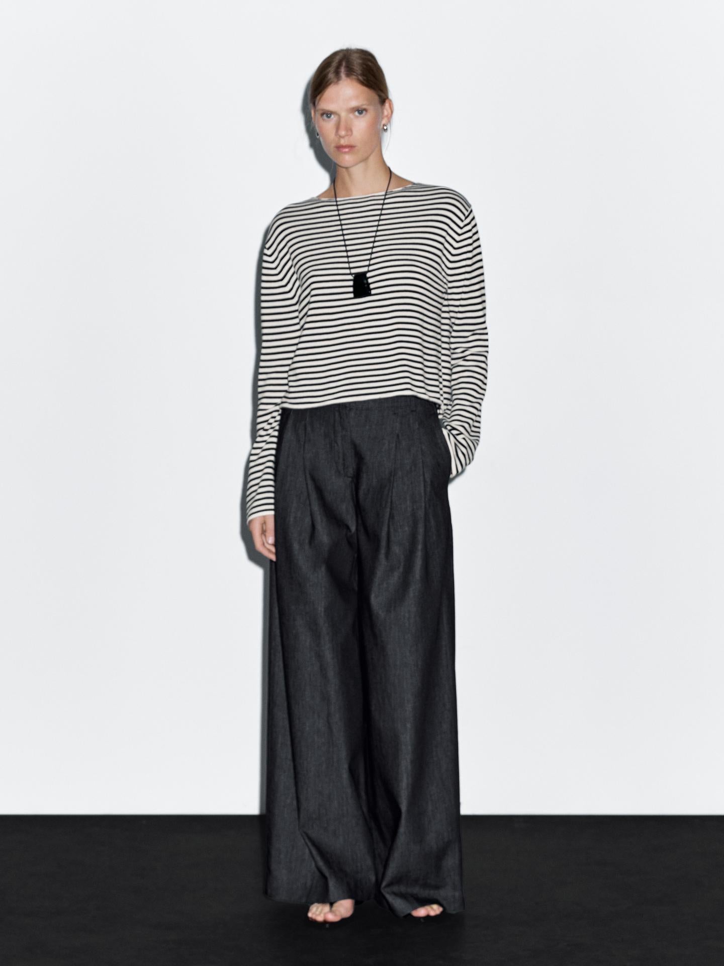 JEAN TAILLE HAUTE LARGE ET LÉGER