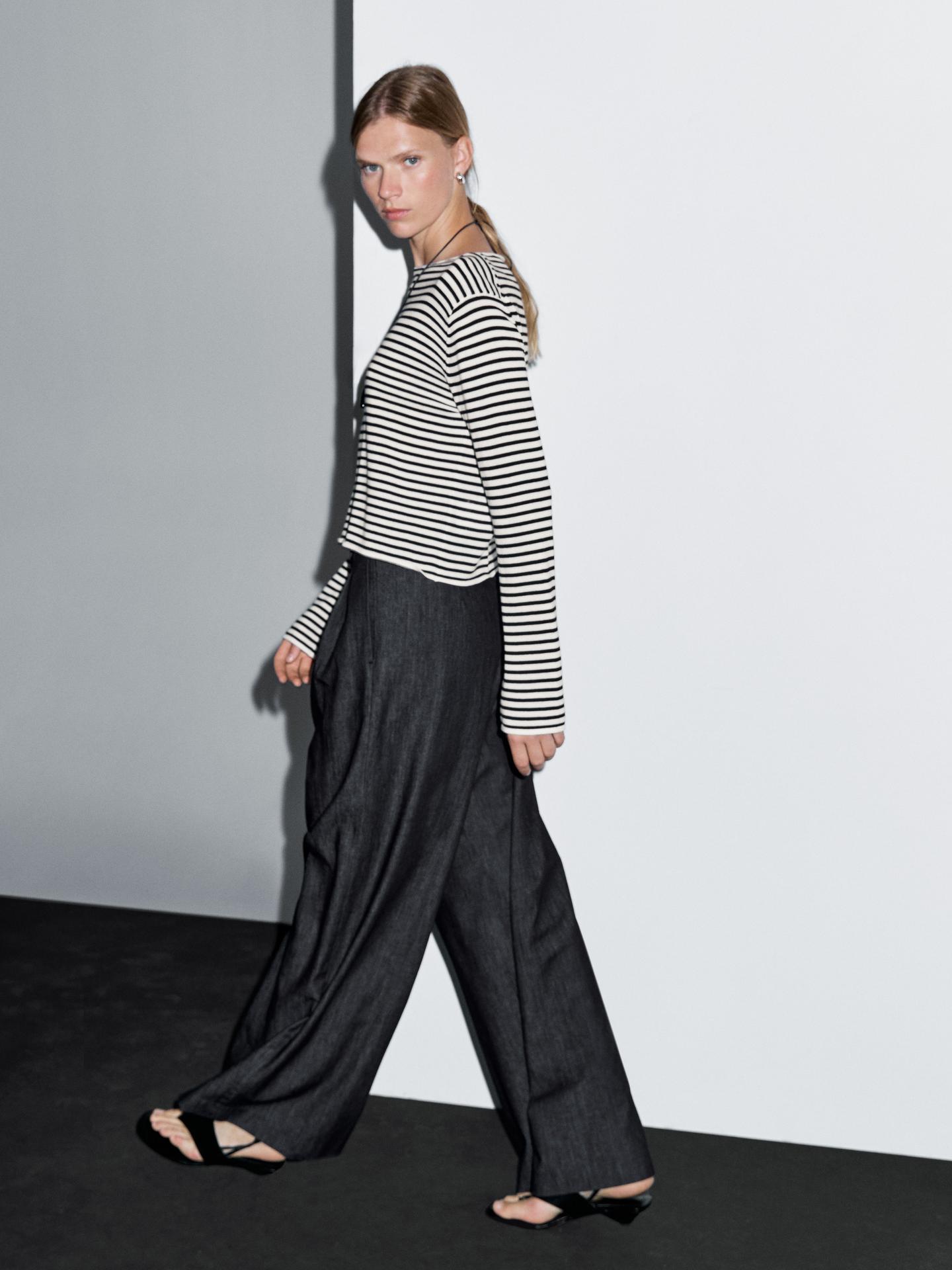 JEAN TAILLE HAUTE LARGE ET LÉGER