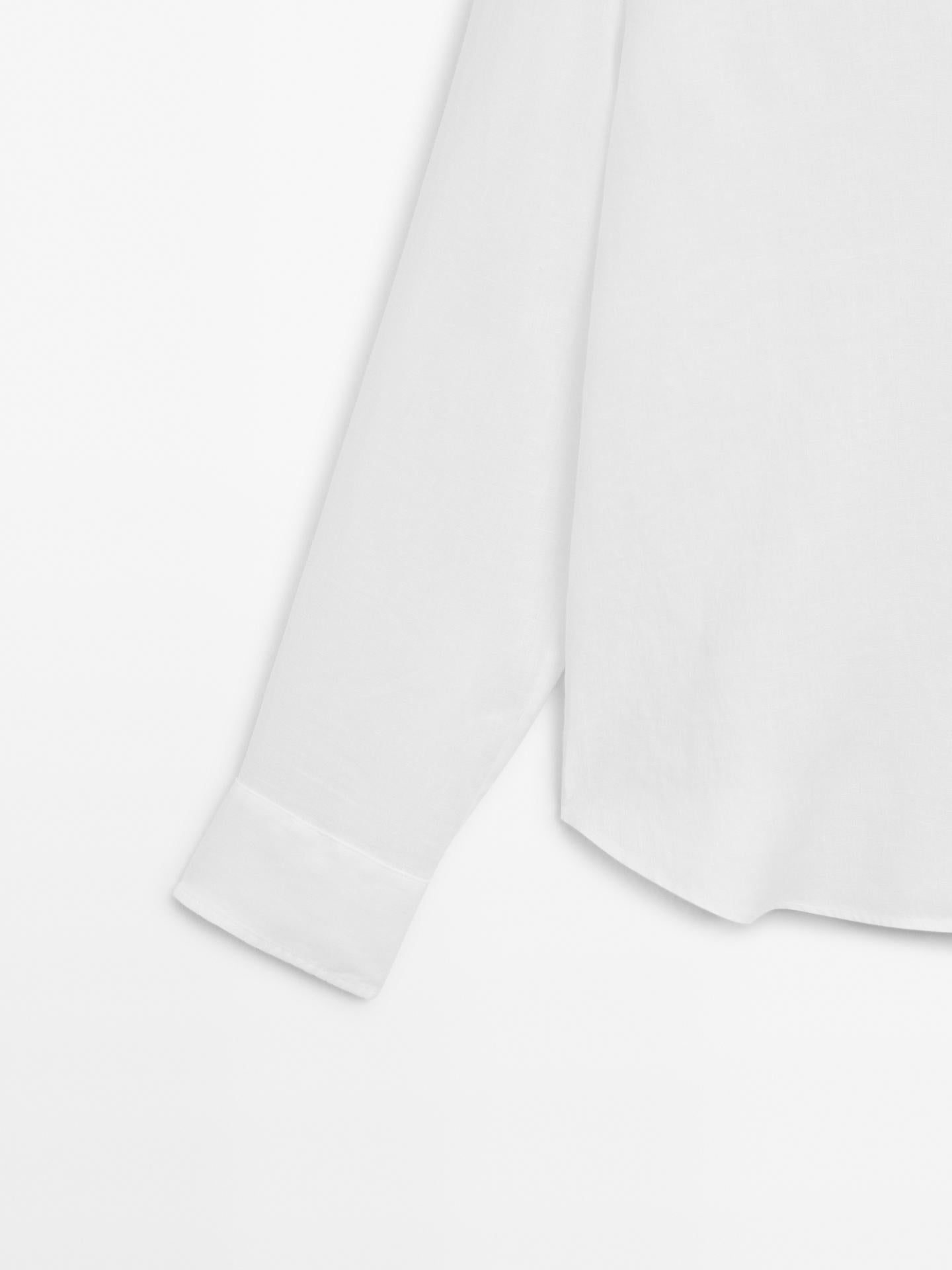 MASSIMO DUTTI CHEMISE COL OUVERT 100% LIN