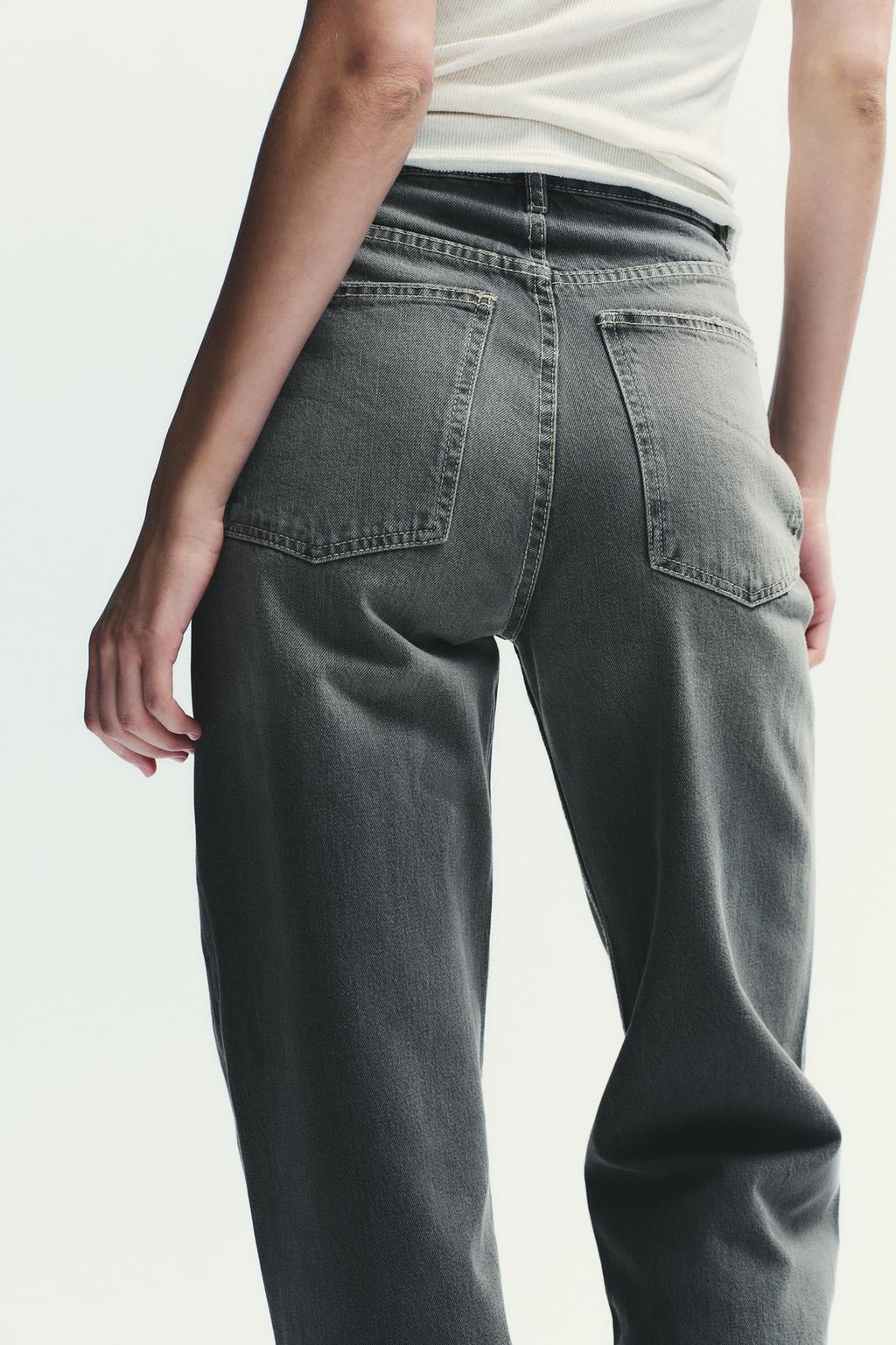 JEANS TRF WIDE LEG TAILLE HAUTE FULL LENGTH