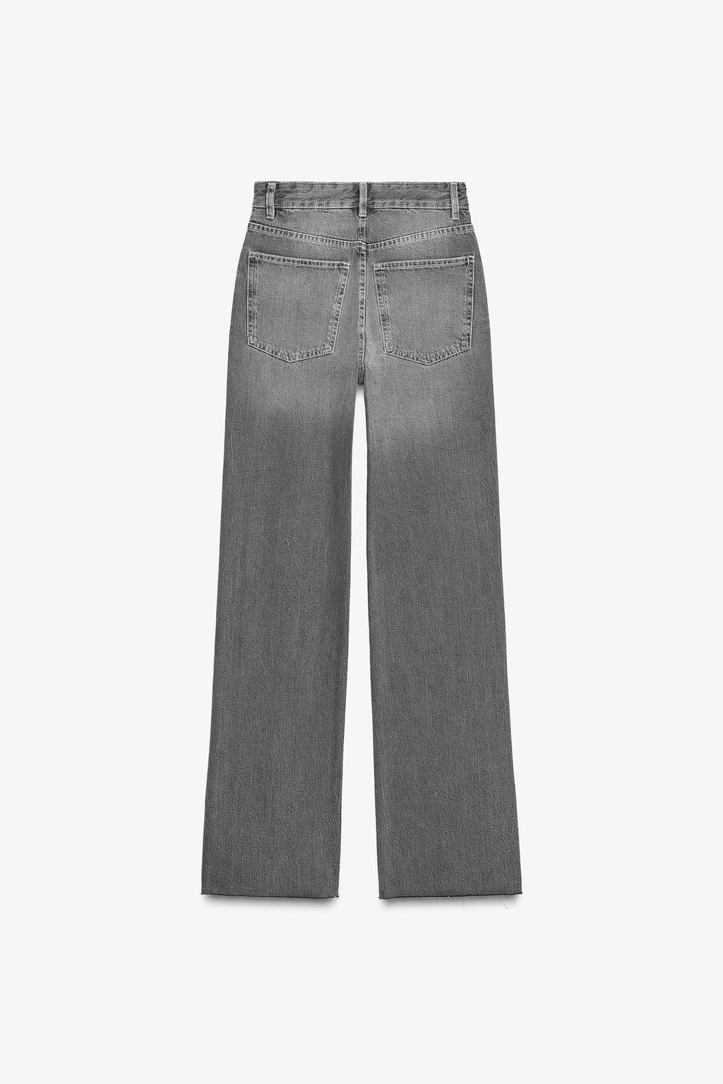 JEANS TRF WIDE LEG TAILLE HAUTE FULL LENGTH