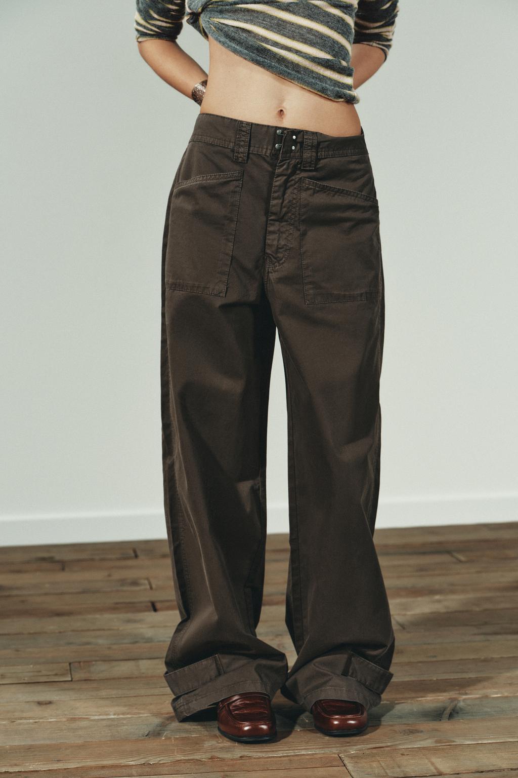 PANTALON CARGO À POCHES
