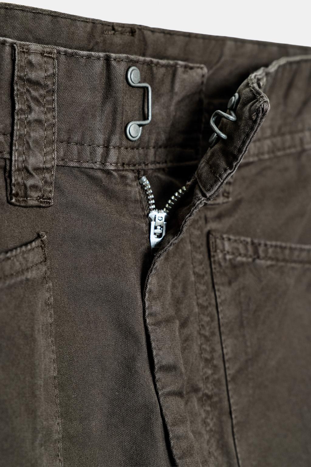 PANTALON CARGO À POCHES