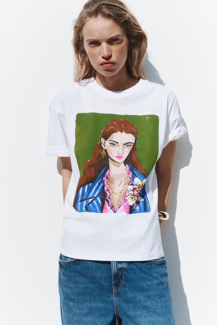 T-SHIRT À IMPRIMÉ FILLES