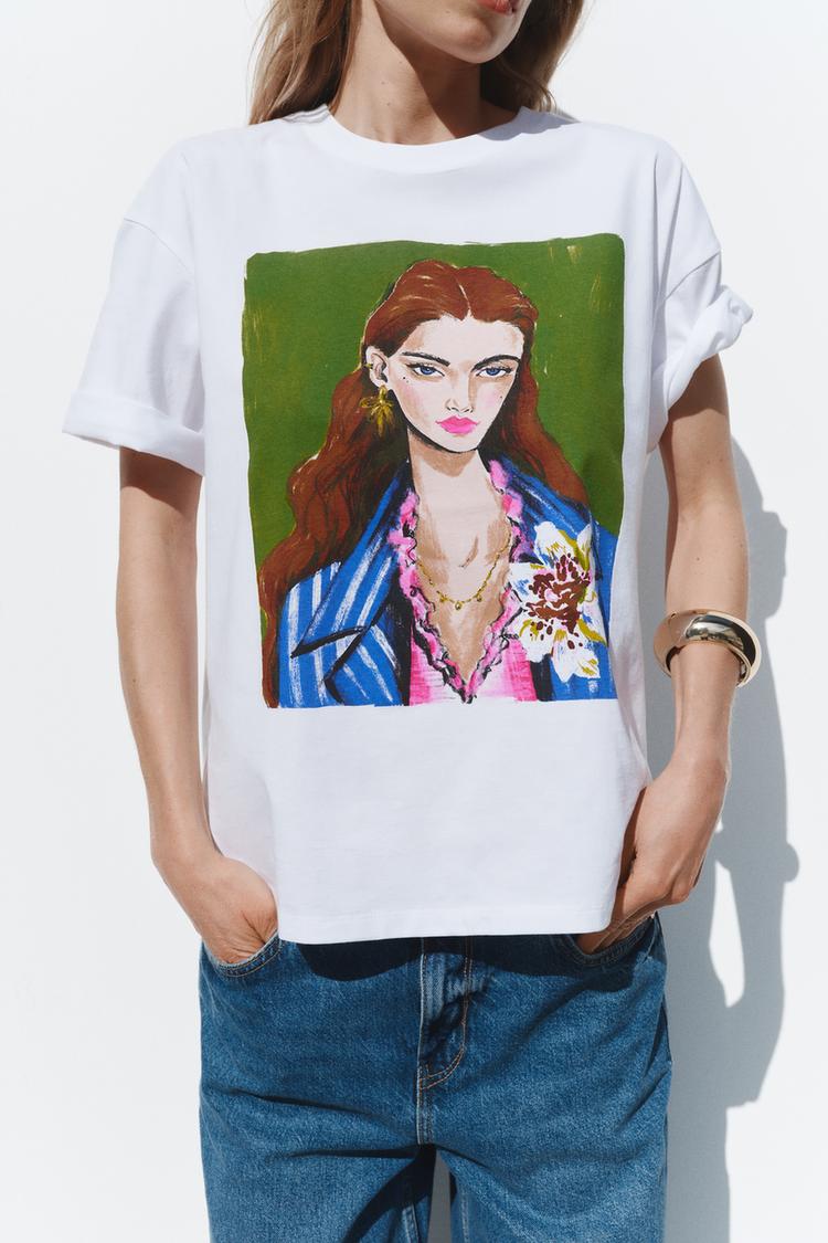 T-SHIRT À IMPRIMÉ FILLES