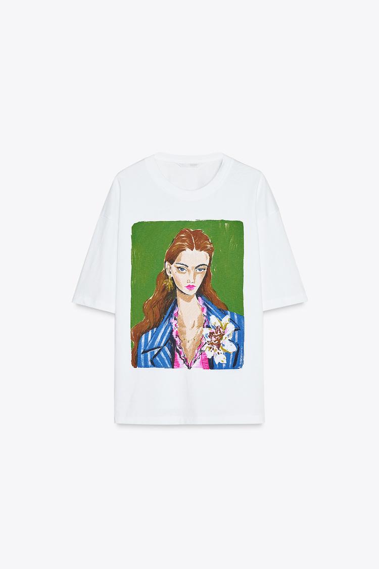T-SHIRT À IMPRIMÉ FILLES