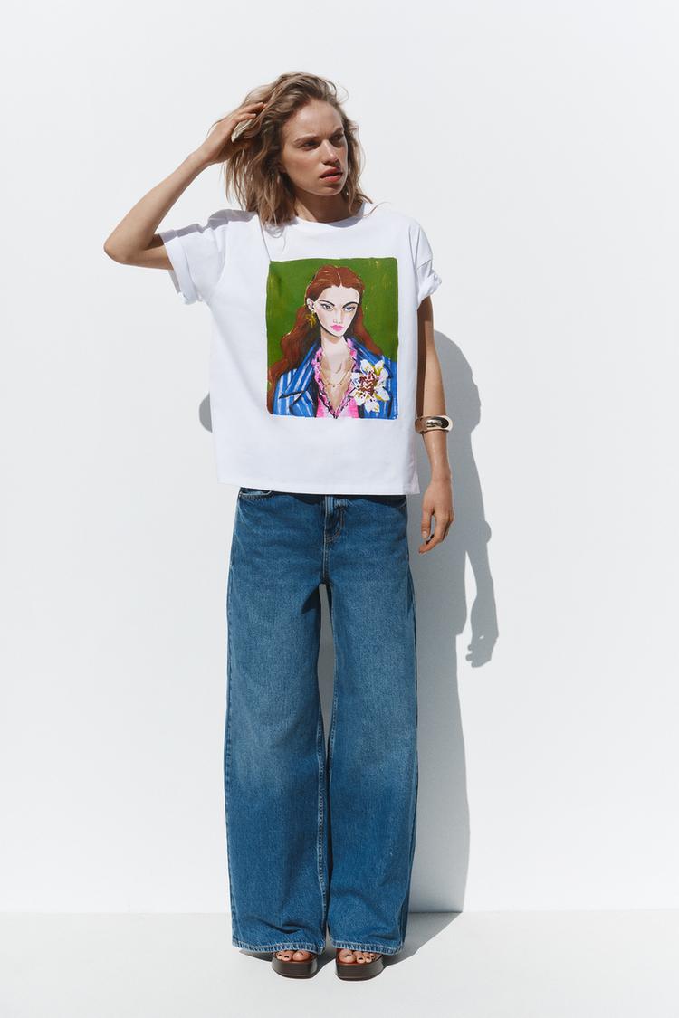 T-SHIRT À IMPRIMÉ FILLES