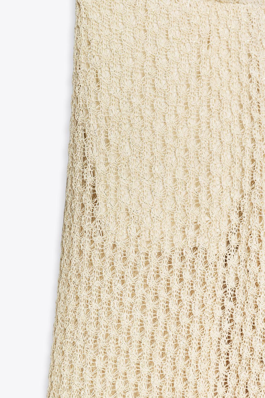 ENSEMBLE TOP TUNIQUE FIL MÉTALLISÉ | PANTALON FIL MÉTALLISÉ