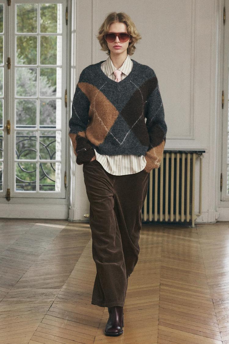 CHEMISE À RAYURES AVEC POCHE ZW COLLECTION