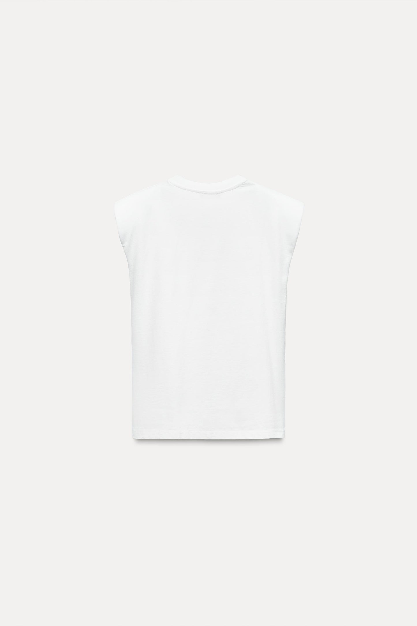T-SHIRT AVEC ÉPAULETTES À COL V