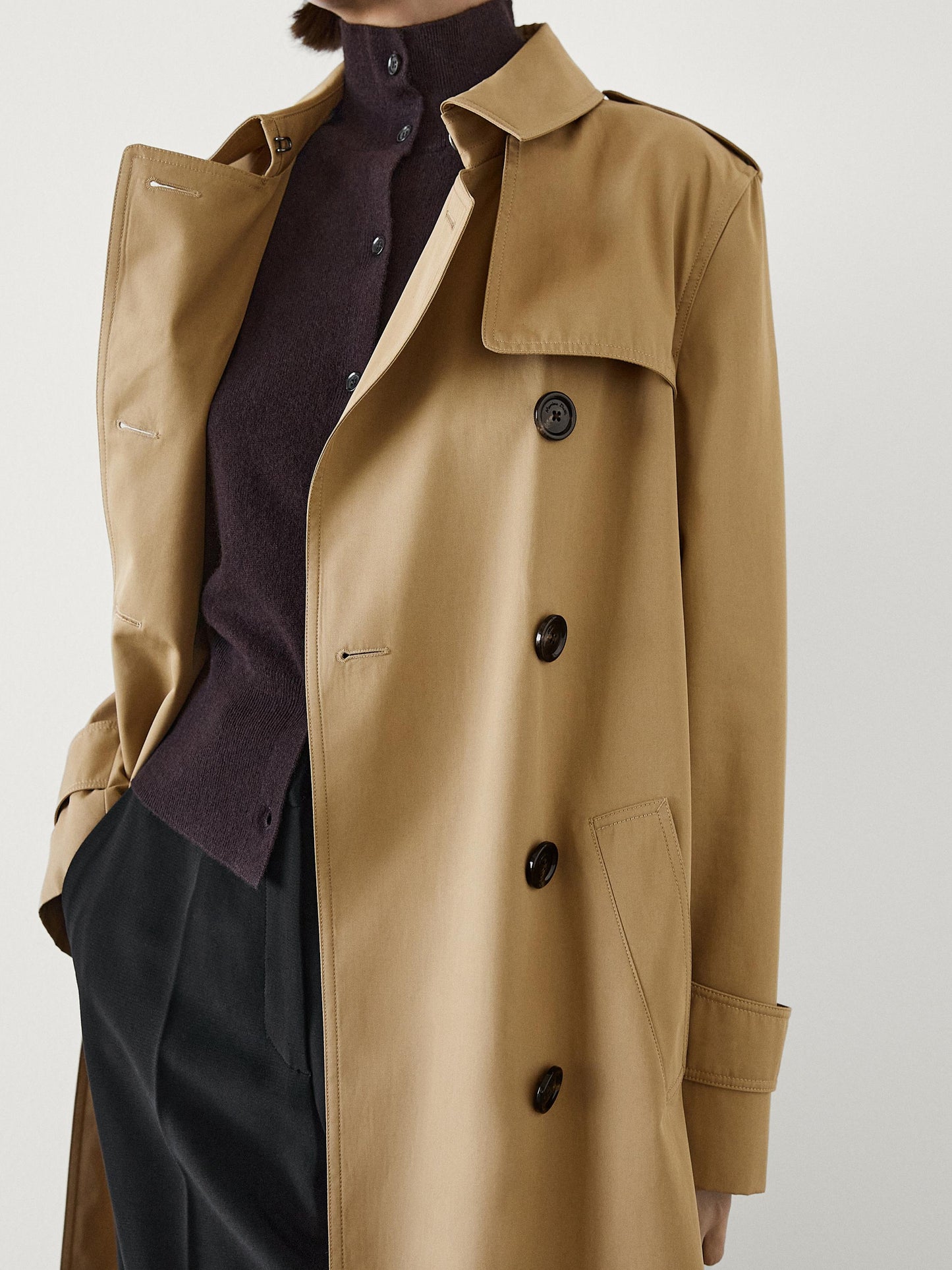 TRENCH AVEC CEINTURE MASSIMO DUTTI