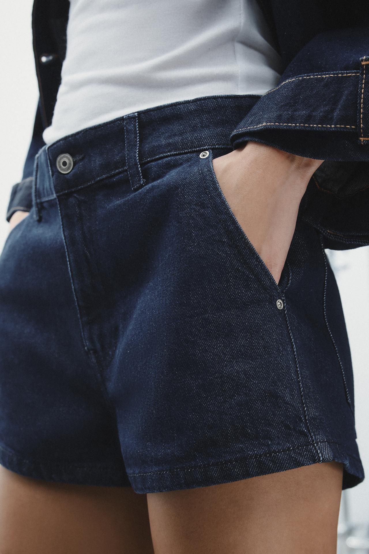 VESTE EN JEAN TRF À POCHES