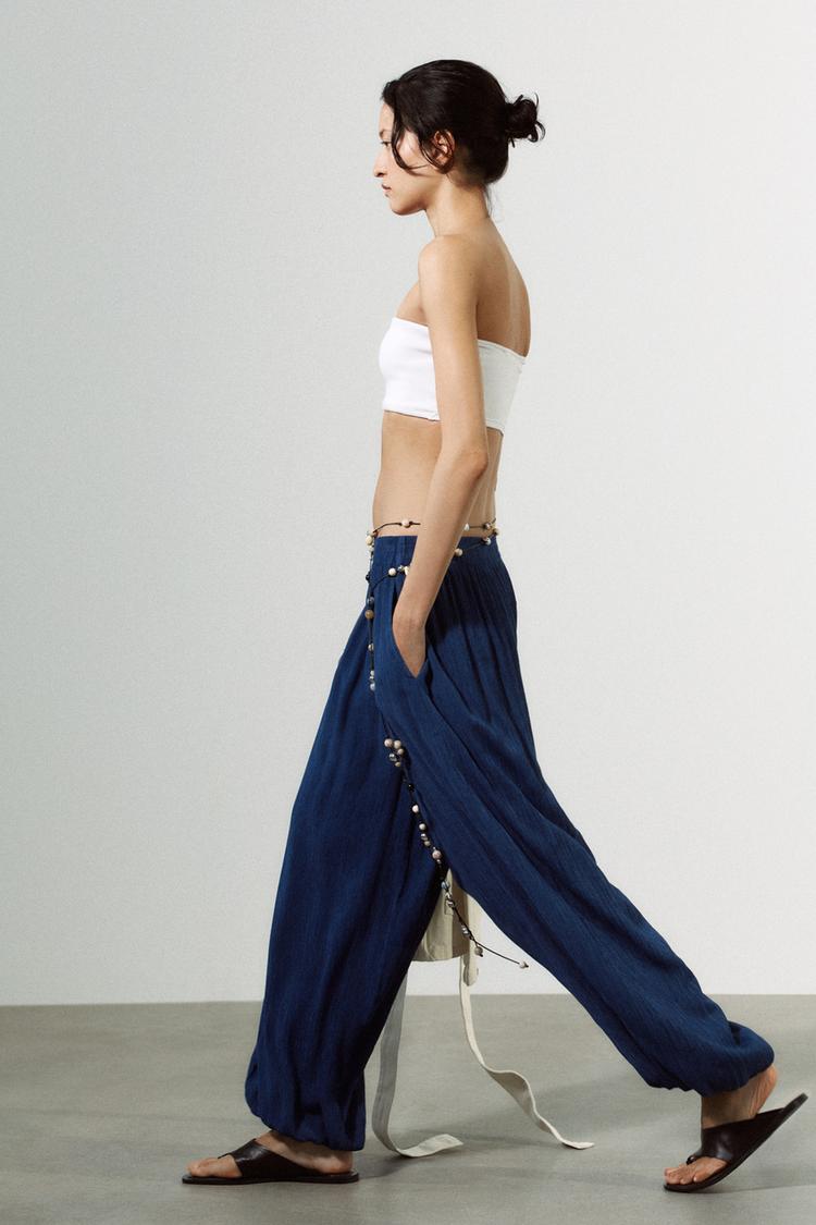 PANTALON BOMBACHO STRUCTURÉ