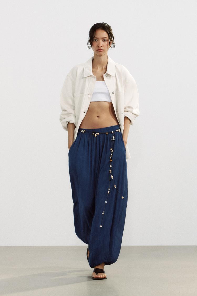PANTALON BOMBACHO STRUCTURÉ