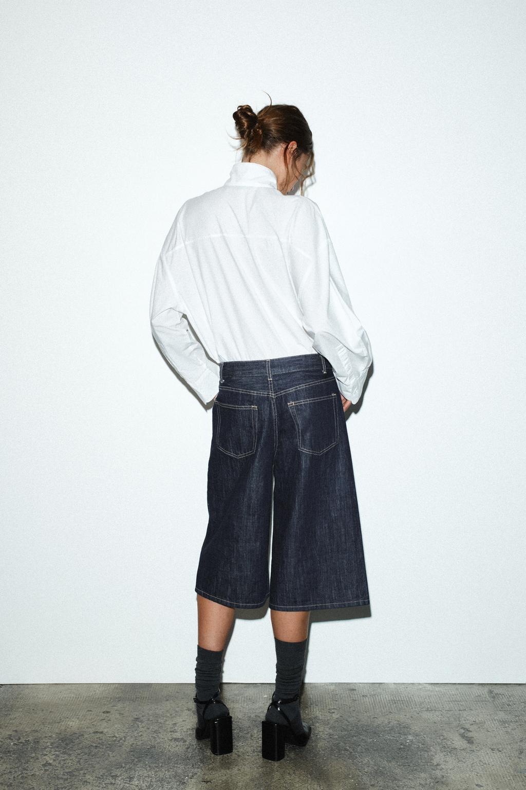SHORT EN JEAN TRF TAILLE MI-HAUTE