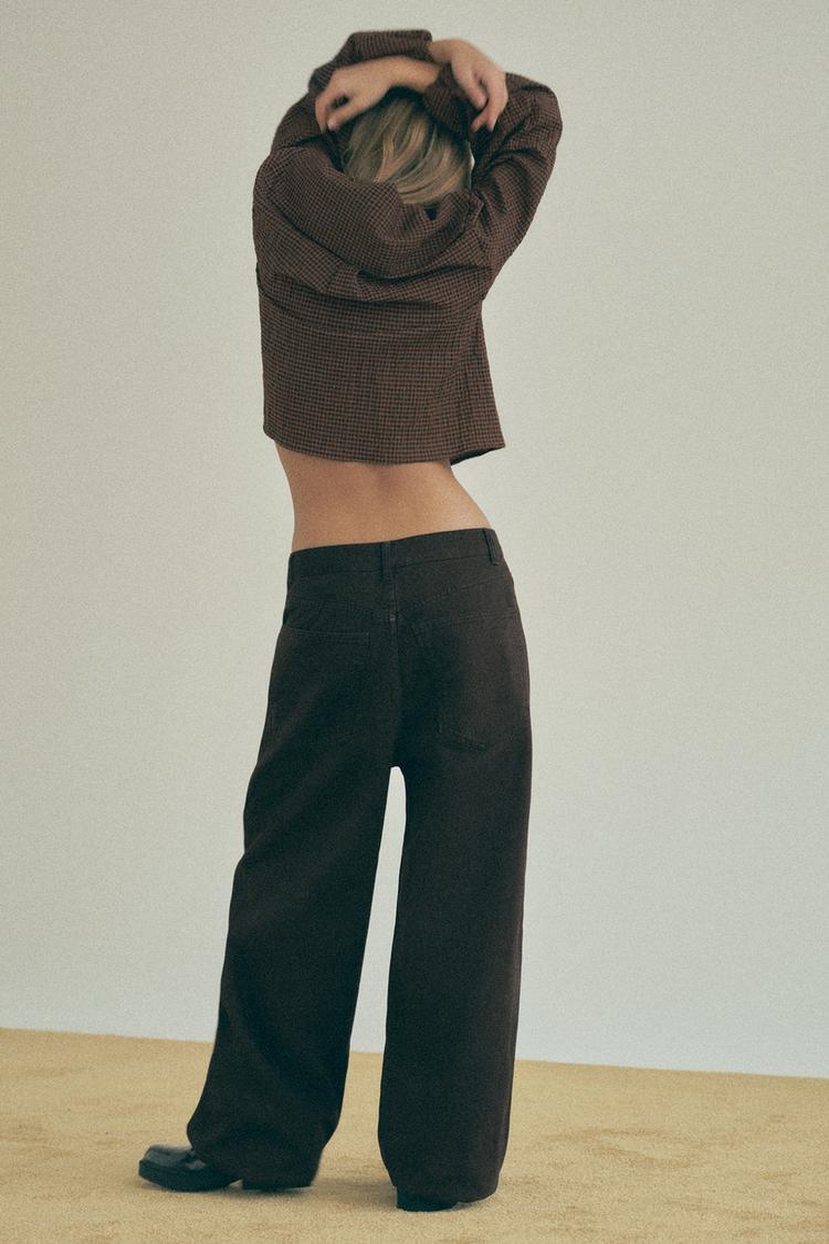 JEAN TRF RELAXED OVERSIZE TAILLE NORMALE